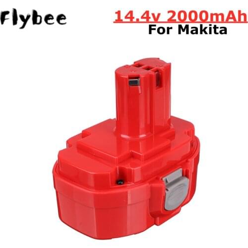 PA14 14.4V 2000mAh NiCD Rechargeable Power Tools Battery for Makita 1420 1422 1433 1434 1435 6228D 6281D 6280D 1051D 6233D