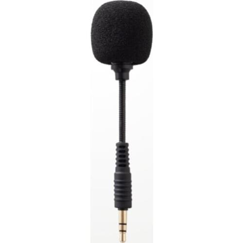 Portable Mini 3.5mm Interface Flexible Microphone Stereo Audio Mic For Mobile Phone Loudspeaker PC Notebook
