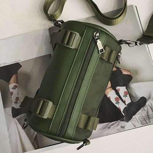 DORANMI Oxford Barrel-shape Messenger Womens Crossbody Bag 2021 Luxury Brand Designed Bucket Shoulder Bag Bolsos Mujer BG911