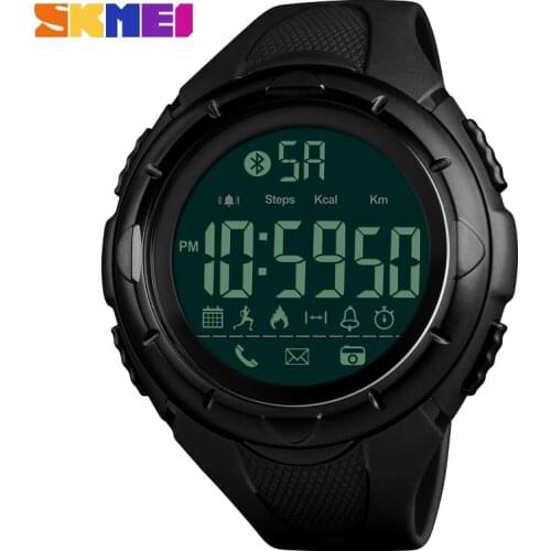 New Outdoor Smart Watch Waterproof SKMEI Brand Fashion Pedometer Remote Camera Calorie Bluetooth Smartwatch Fashion Wristwatch