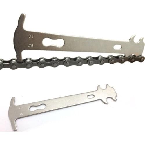 Bicycle Chain Wear Indicator Checker Mountain Road Bike MTB Chains Measurement Ruler Cycling Replacement Repair Tool