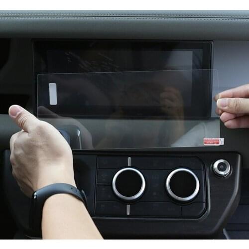 For Land Rover Defender 110 2020 Car Navigation Screen Protector Tempered Glass Protective Film