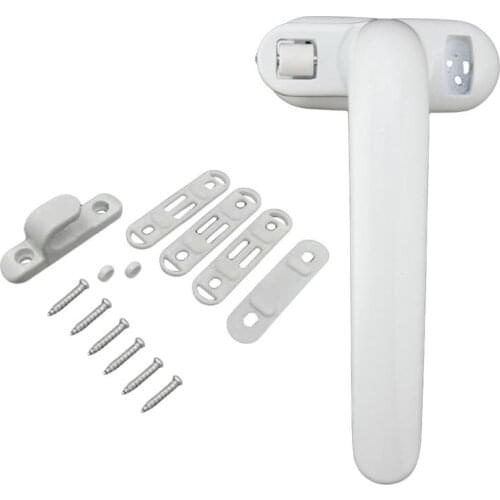 1Set Door Lock Handle Sliding Window Security Hasp for Home Hardware Left/Right New 2020