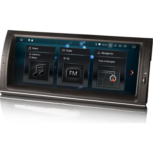 10.25" Android 10.0 OS Car Multimedia GPS Radio Player for BMW E39 M5 1999-2003 E39 1995-2003 X5 E53 2000-2007 E38 1994-2001