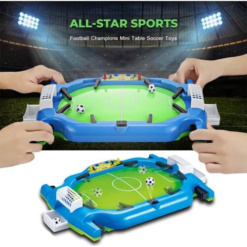2 Player Match Party Game Mini Tabletop Soccer Machine Board Interactive Game Football Sport Educational Toys For Children Adult