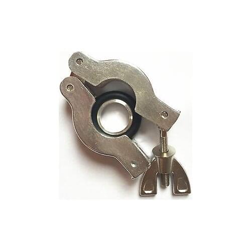 2PCS KF16 Aluminum Vacuum Clamp Pump Flange Fitting Parts w O-ring and Bracket XWJ