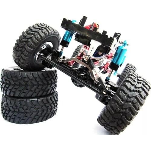 4pcs Metal Shock Absorber with Extender for WPL C14 C24 C34 C44 MN D90 D91 MN45 99 99S RC Car Accessories