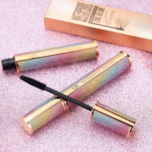 4D Silk Fiber Lash Mascara Cream Waterproof Long-Lasting Curl Black Thick Eyelash Extension Starry Sky Eye Makeup Mascara