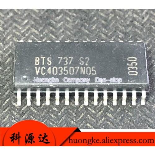 5pcs/lot BTS737 S2 BTS737S2 BTS737S3 S3 SOP-28 Smart High-Side Power Switch Four Channels: 4 x 35mΩ Advanced Current Sense