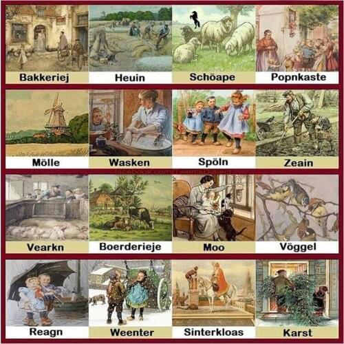 Kexinzu Diamond Painting Cross Stitch "Dutch alphabet" 5D DIY Diamond Embroidery Full Square/round Rhinestone Of Picture Y1646