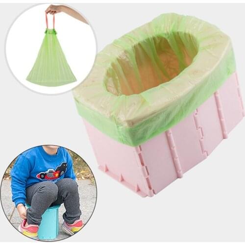 Travel Potty Portable Baby Potty Toilet for Kids Travel Camping Potties Child Training Seat Toilet Outdoor Folding Urinal Pot