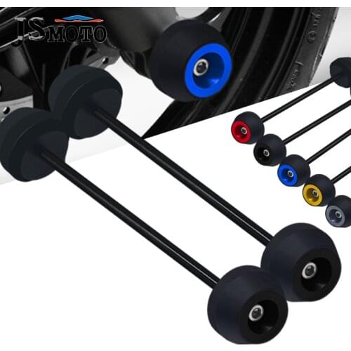 For BMW HP4 12-14 S1000R 14-17 S1000RR 09-16 Motorcycle Front Rear Axle Cap Wheel Fork Sliders Crash Sliders Falling Protector