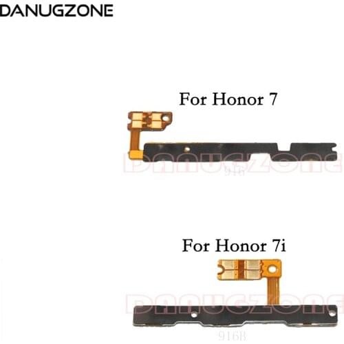 Power Button Switch Volume Button Mute On / Off Flex Cable For Huawei Honor 7 7i