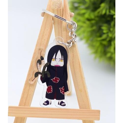 Cute Classic Anime Characters Keychain Double-side Acrylic Key Ring WL0189