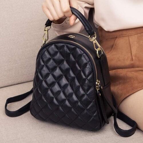 Fashion Genuine Leather Women Crossbody Bags Small Ladies Shoulder Bag Luxury Messenger Bags Female Handbag Tote Purse