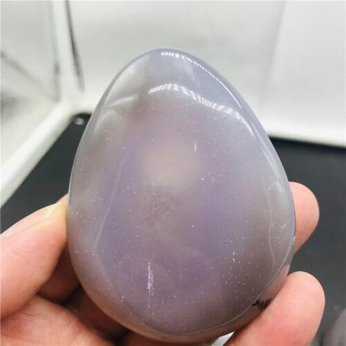 Natural stone agate palm with in Water bile gemstones Crystal Healing agate stones runes collection and minerals