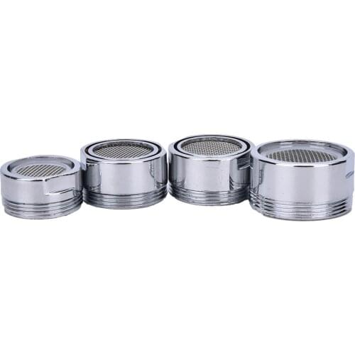 Plastic Chrome Faucet Tap Aerator Nozzle Sprayer Filter Water Saving 20mm,22mm,24mm