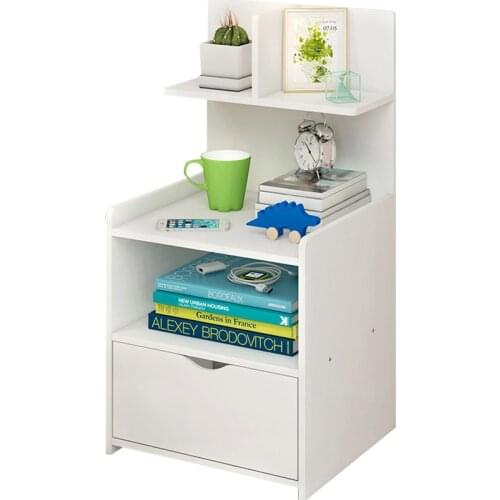 Simple bedside table shelf storage small cabinet simple bedroom multifunctional