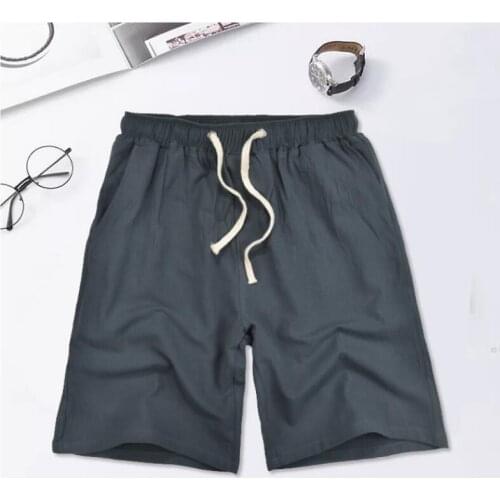 2021 Shorts Summer Men Loose Cotton Man Clothes