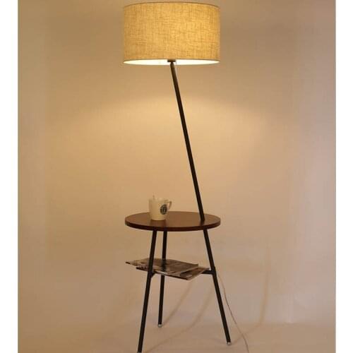 Nordic NEW A1 The living room sofa table lamp floor lamp simple modern creative remote vertical bedroom lamp ZS118