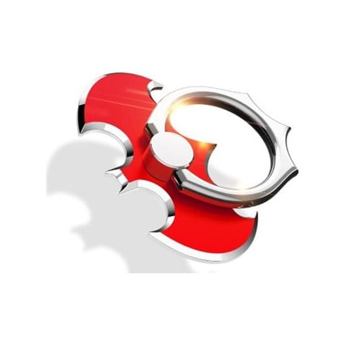 Ultra Thin Bat Finger Ring Holder 360 Degree Rotate Smartphone Stand Universal For iPhone Samsung Xiaomi Desktop Bracket