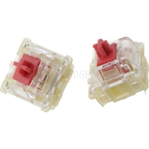 2Pcs Original Cherry MX RGB Silent Pink Switch 3Pin Speed Silver Silent Switch For Mechanical Keyboard