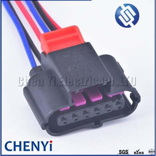 6 Pin 8K0 973 706 Car Waterproof Gas Accelerator Throttle Pedal Connector plug 8K0973706 For Audi VW Skoda VOLVO with wires