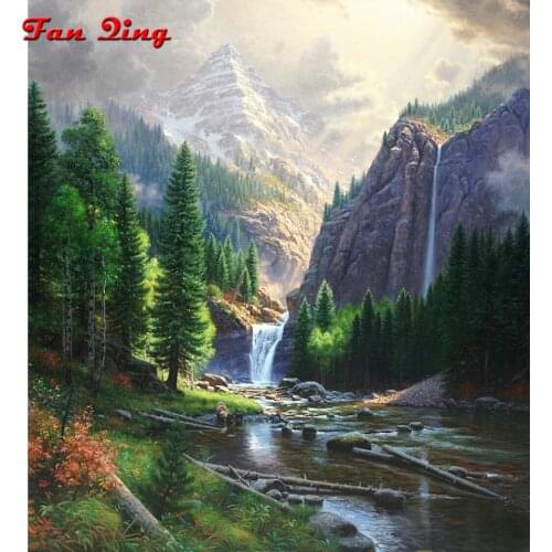 Diamond Painting Full Square/Round Drill 5D DIY "Landscape Natural Scenery" Embroidery Rhinestone Cross Stitch Decor
