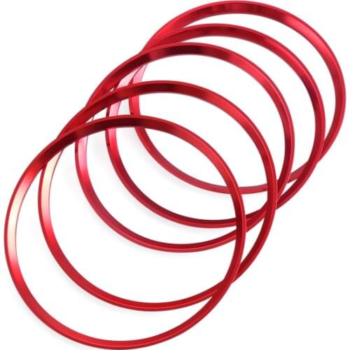 Car styling,Air Condition Air Vent Outlet Ring Cover Trim for Mercedes Benz CLA C117 CLA180 CLA200 CLA250 X156 GLA GLA200 GLA220