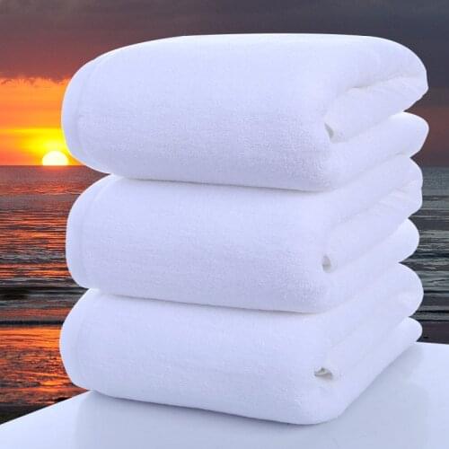 Bath towel cotton Custom hotel spa thickened cotton bath towel beauty foot bath wrapped chest bed cotton bath towel shower wrap