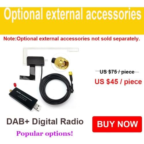 DAB + Digital Car Radio Aerial Antenna Optional accessories Can be used with car multimedia player not support separate sale