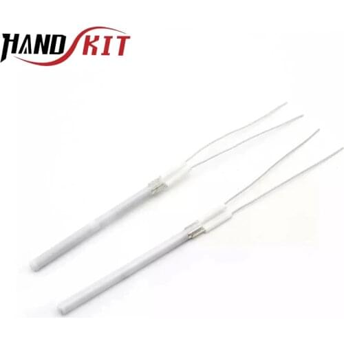HANDSKIT 2PCS Adjustable Temperature Electric Soldering Iron Heater 220V 110V 60W Ceramic Internal Heating Element For 908