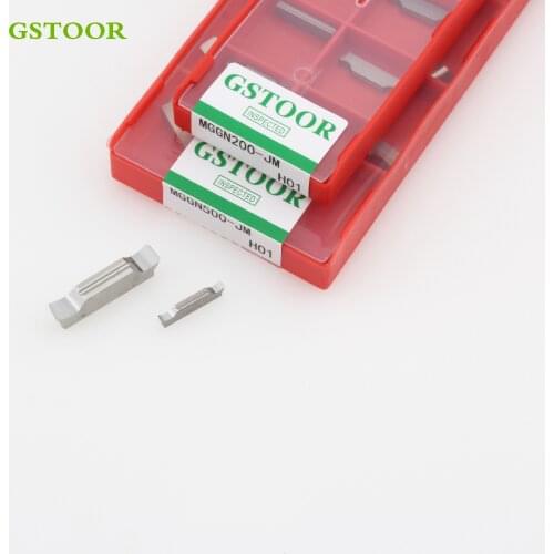 10PCS MGGN150 MGGN200 MGGN250 MGGN300 MGGN400 MGGN500 JM GH01 CNC Grooving Cutting Cutter Carbide Inserts For Aluminum