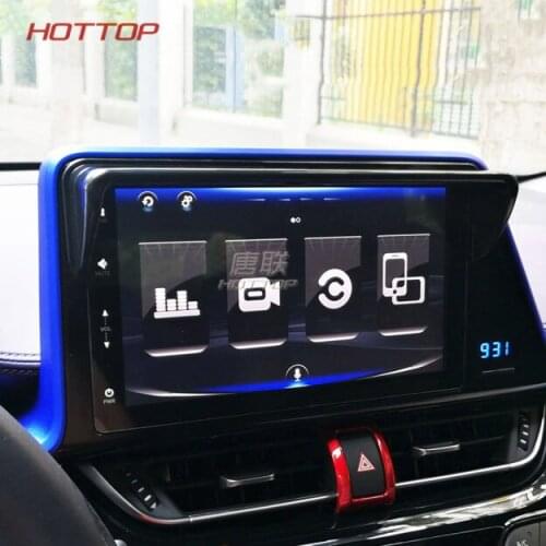GPS Navigation Hood Sun Shade Navigator Screen Block Mask FIT For Toyota C-HR CHR 2017 2018
