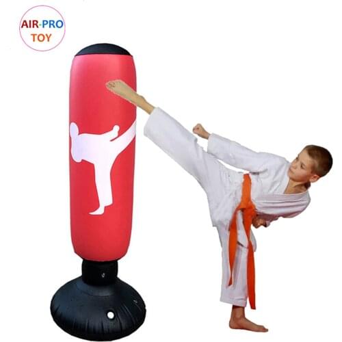 Focus Punching Bags Inflatable Punching Bag for Kids Boxing Bag Immediate Bounce Back Relieve Energy relief for Kids and Adults