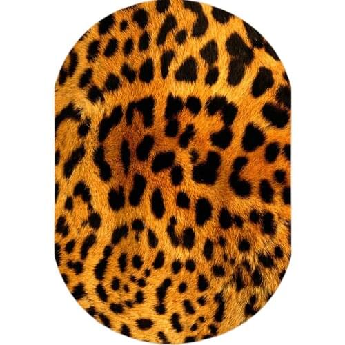 Leopard Decorative Living Room Bathroom Printed 3D Decorative Non-Slip Base Washable hand chair tapis ковер tapetes de alfombra