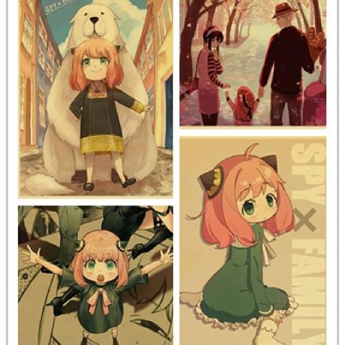 Animation Spy Play House Retro Poster Canvas Painting Wall Art Nordic Posters and Prints Wall Pictures for Living Room Decor