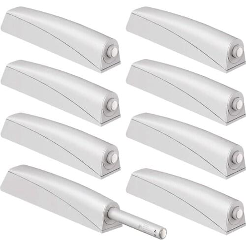 Push Latches for Cabinet 8 Pack Recessed Cabinet Push Open Latch Push Press Latch for Drawer Push Release