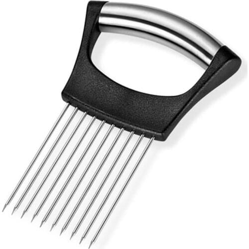 Food Slice Assistant Stainless Steel Onion Cutter Slicer Onion Chop Fruit Vegetables Cutter Food Slicer Assistant Tomato Cutter