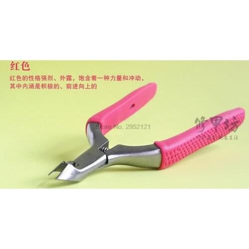 By DHL 100pcs Nail Clipper Stainless Steel Trimmer Toe Cuticle Clipper Plier Scissors Manicure Trimmer Pedicure Tool