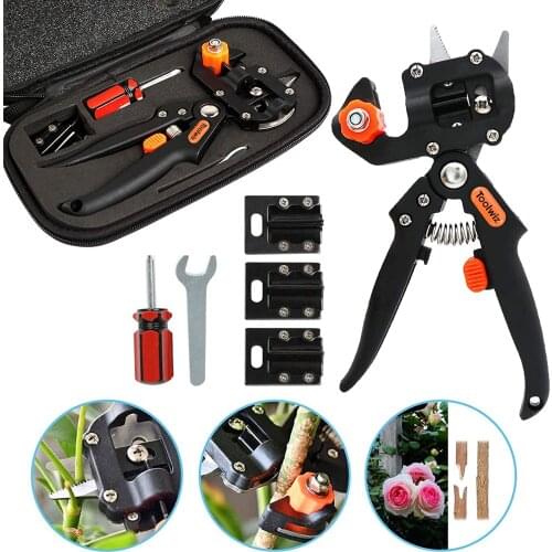 Pruning Tools Cutting Grafting Shears Tree Pruning Shears Household Garden Shears + 2 Additional Blades Garden Tools Boxes