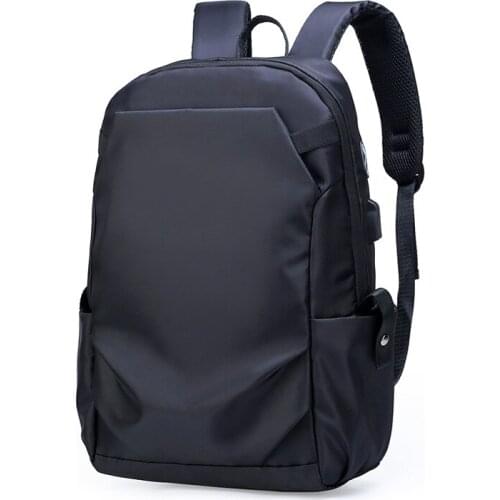 New waterproof Oxford cloth usb backpack fashion casual student computer travel black backpack nylon school bags bts backpack