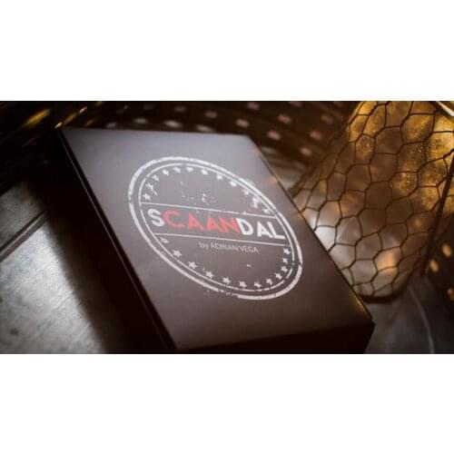 SCAANDAL by Adrian V (Online Instructions and Gimmick) Close Up Street Magic Tricks Stage Magia Illusions Mind Fun Magician Toys