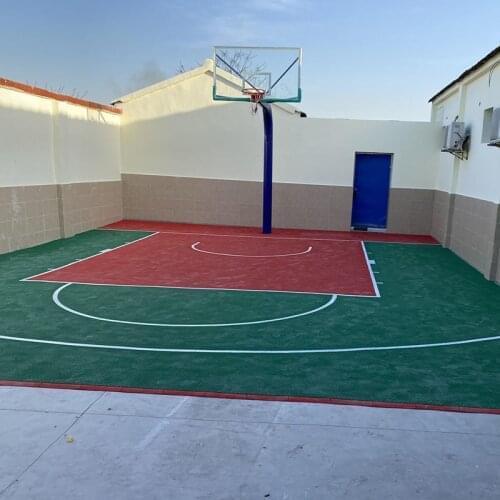 Beable Removable Plastic PP Flooring Tiles For Roller Hockey Court