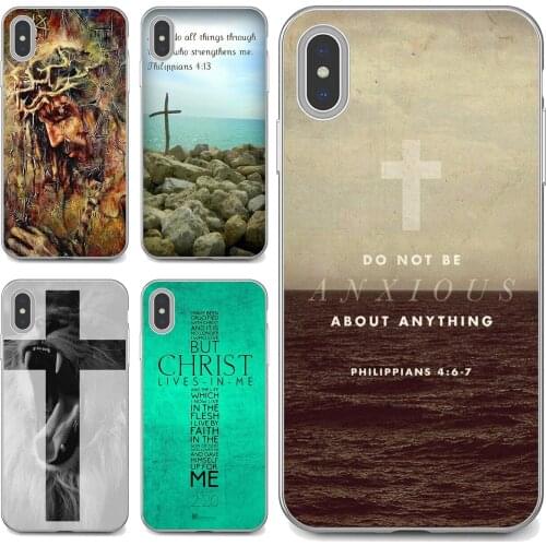 Silicone Cover Bible-Jesus-Christ-Christian-Cross For Huawei Nova 2 2i 3 3i Y3 Y5 Y6 Y7 Y9 Prime 2015 2016 2017 2018 2019