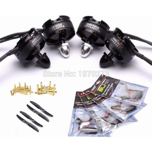Simonk / BLheli 12A ESC + 4pcs MT2204 2300KV Motor CW CCW For Multi Quad Copter