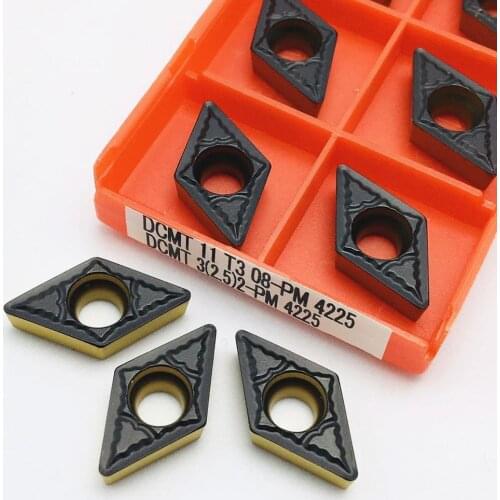 Lathe tool DCMT11T308 PM 4225 carbide insert dcmt11t308 pm4225 milling turning tool for stainless steel parts
