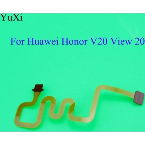 YuXi For Huawei Honor V20 View 20 Fingerprint Key Home Button Connection Flex Cable Replacement Part