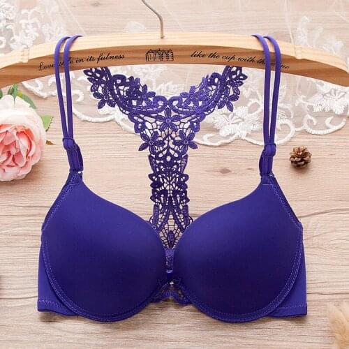 New Girl Bra Ultrathin Lace Bralette For Push Up Woman Brassiere Adjustable Full Cup Bras Underwear Girls