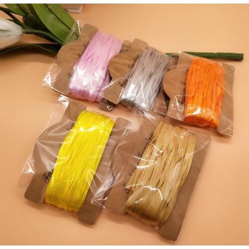 100 Meters\lot 3 mm Width Satin Ribbon 34 Colors Polyester Silk Fabric Webbing Ribbons For Gift Wrap Packing Wedding Decoration
